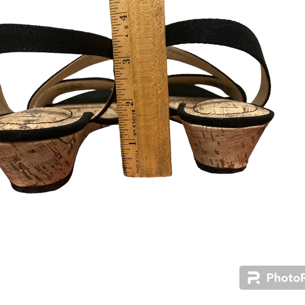 Super comfortable, cork, wedge, sling sandal